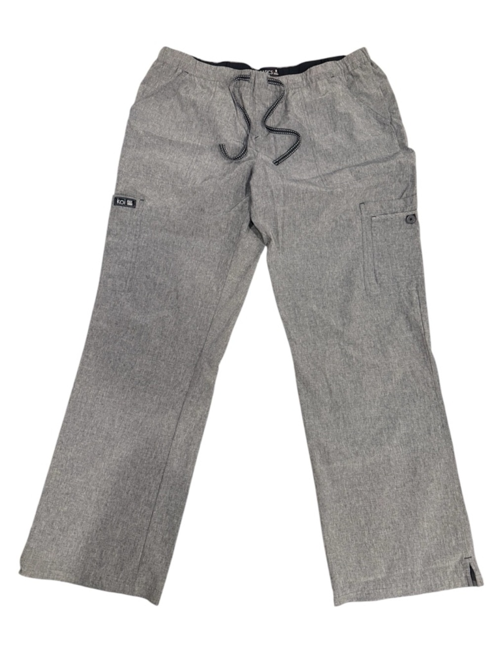 koi basics women’s Gray Cargo Scrub Pants
